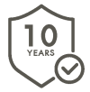 รับประกัน 10 ปี